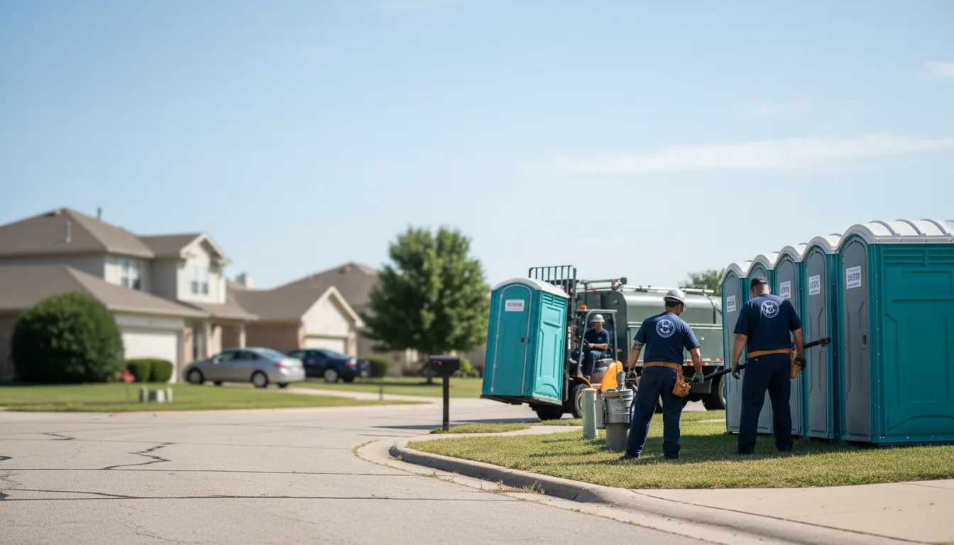 Porta Potty Rental in Gove, KS near me